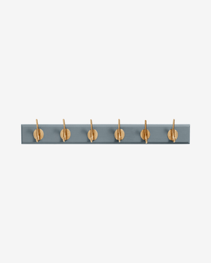 EDGY Garderobenständer, 6 Haken - grau