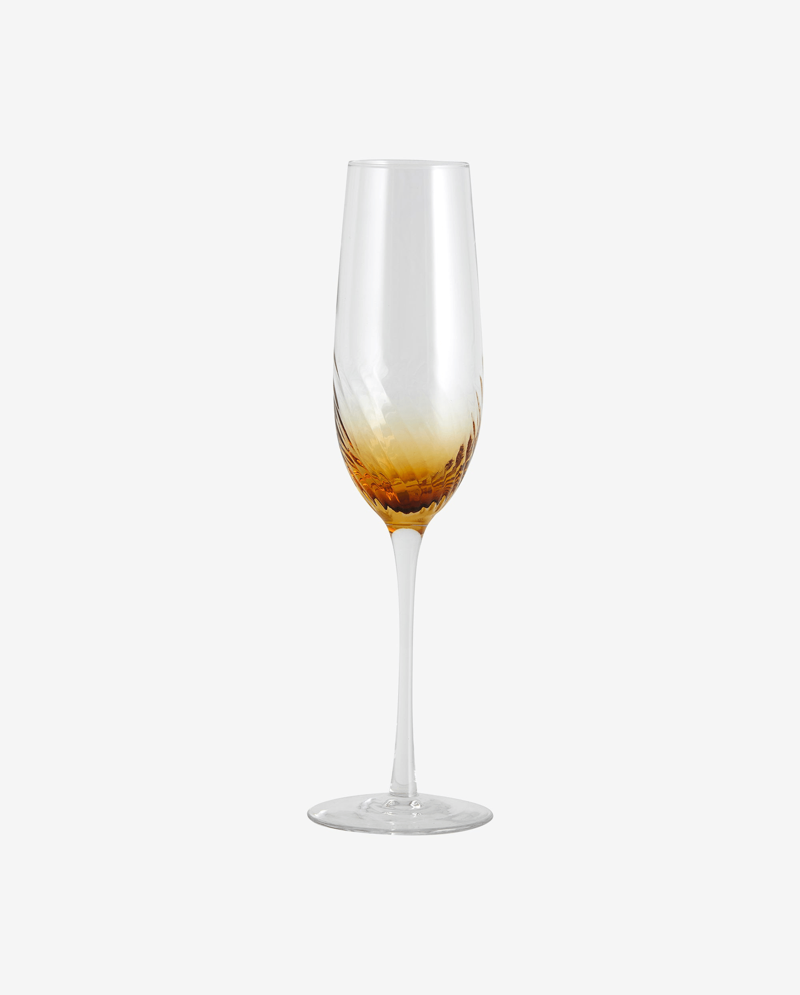 Verre à champagne GARO - ambre