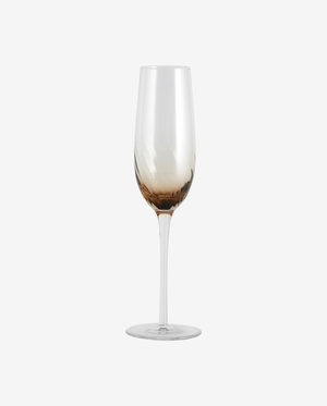 Verre à champagne GARO - marron