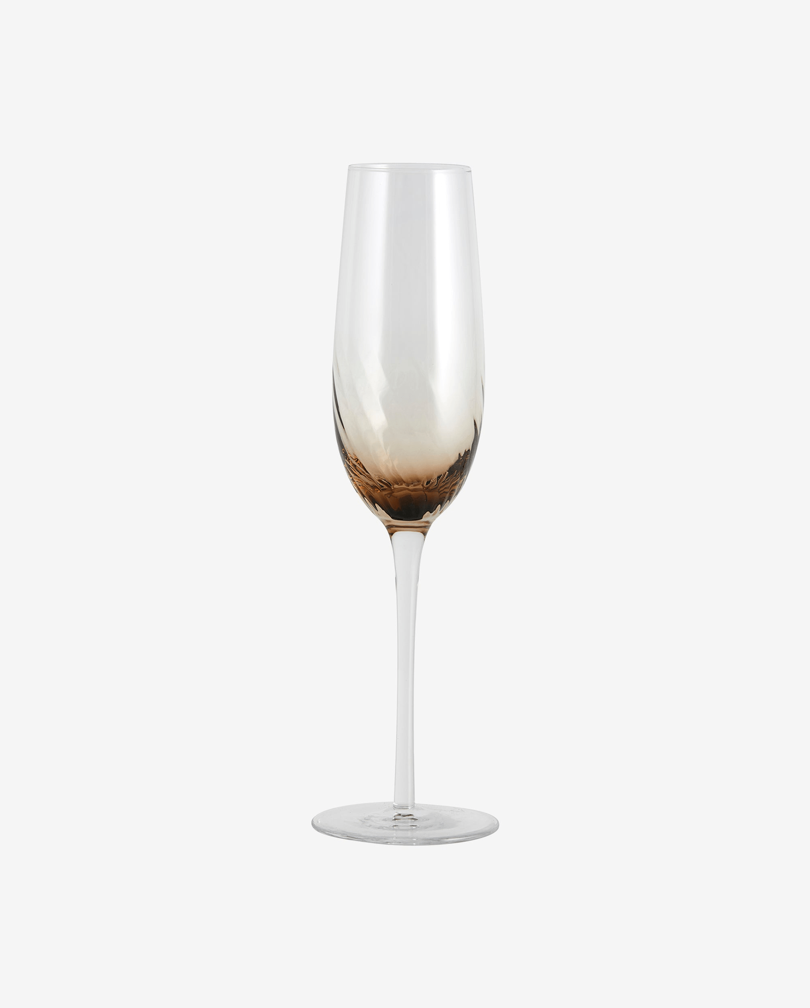 Verre à champagne GARO - marron