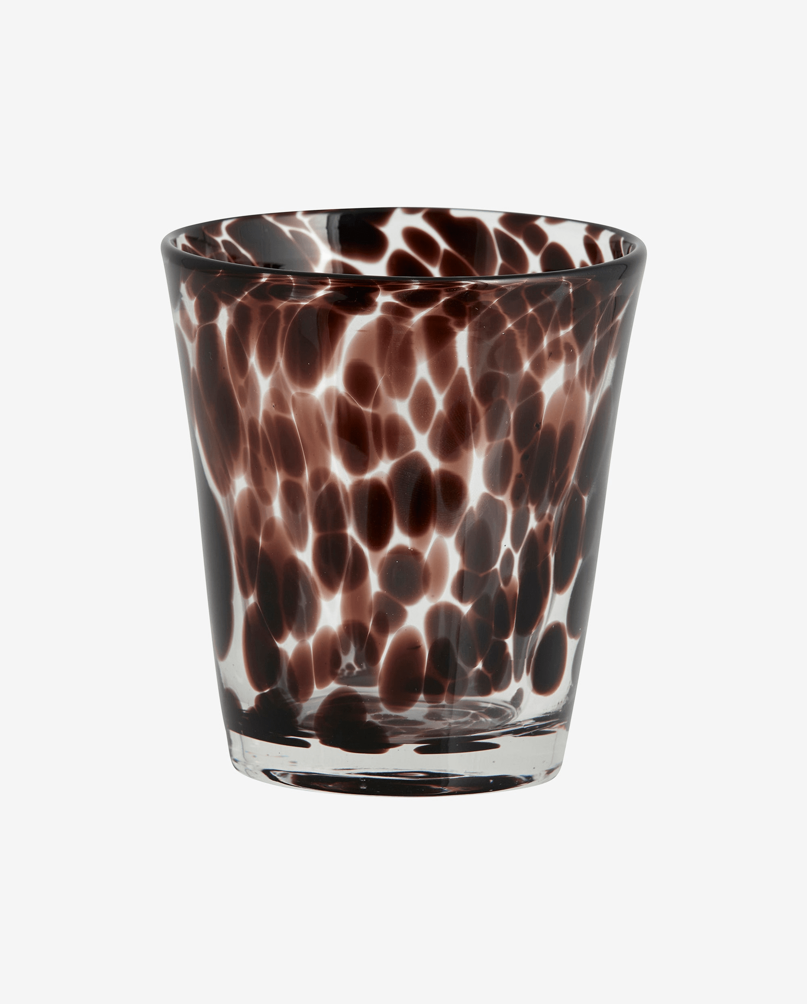 Verre à boire TEPIN - transparent/marron