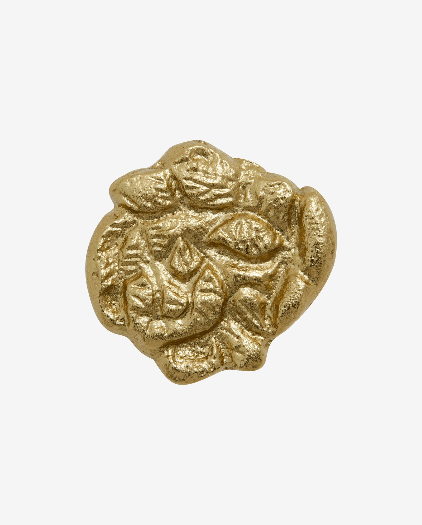 SAI hook/knob, circle - golden finish