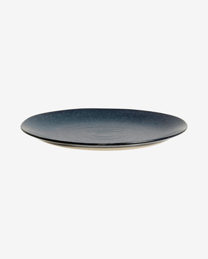 GRAINY plate, S - dark blue