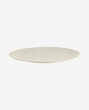 GRAINY plate, L - sand