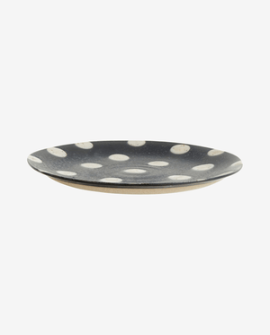 Assiette à saucer/gâteau GRAINY - bleu foncé/sable