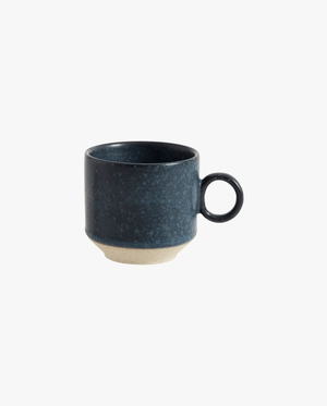 Tasse à espresso GRAINY - bleu foncé