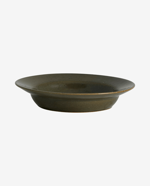 Assiette creuse GRAWA - vert foncé