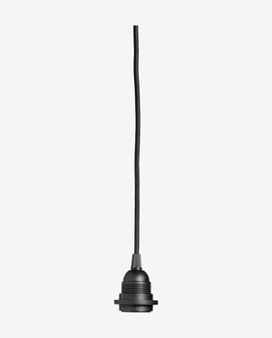 Kabel mit Stecker - schwarz