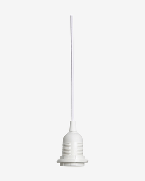 Kabel mit Stecker - weiß