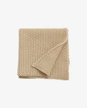 Chiffon à vaisselle MERGA, tricoté - sable