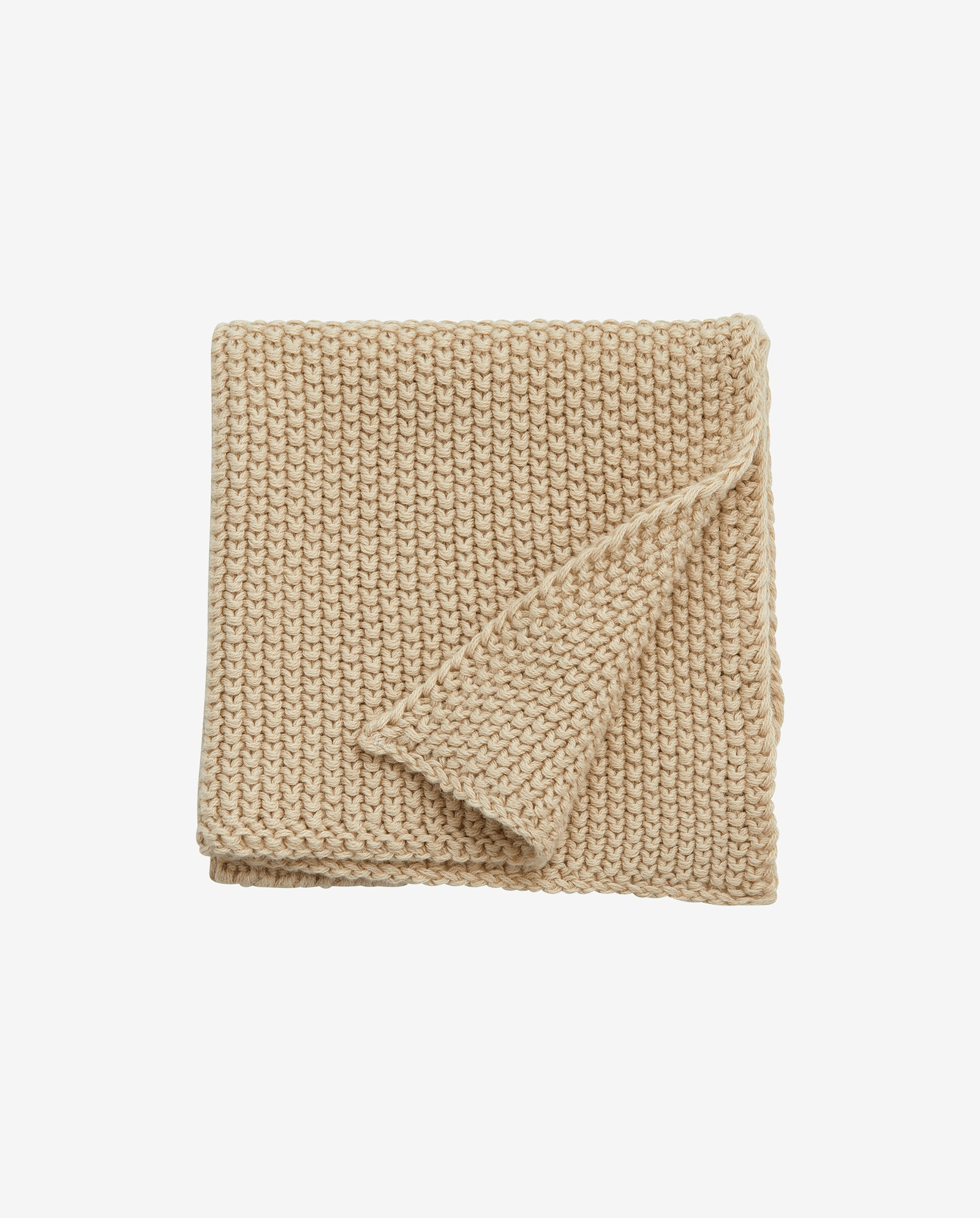 Chiffon à vaisselle MERGA, tricoté - sable