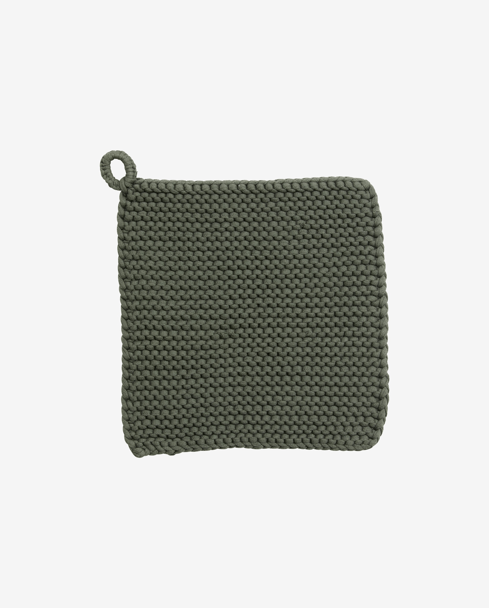 Manique MIRA, tricotée - vert armée