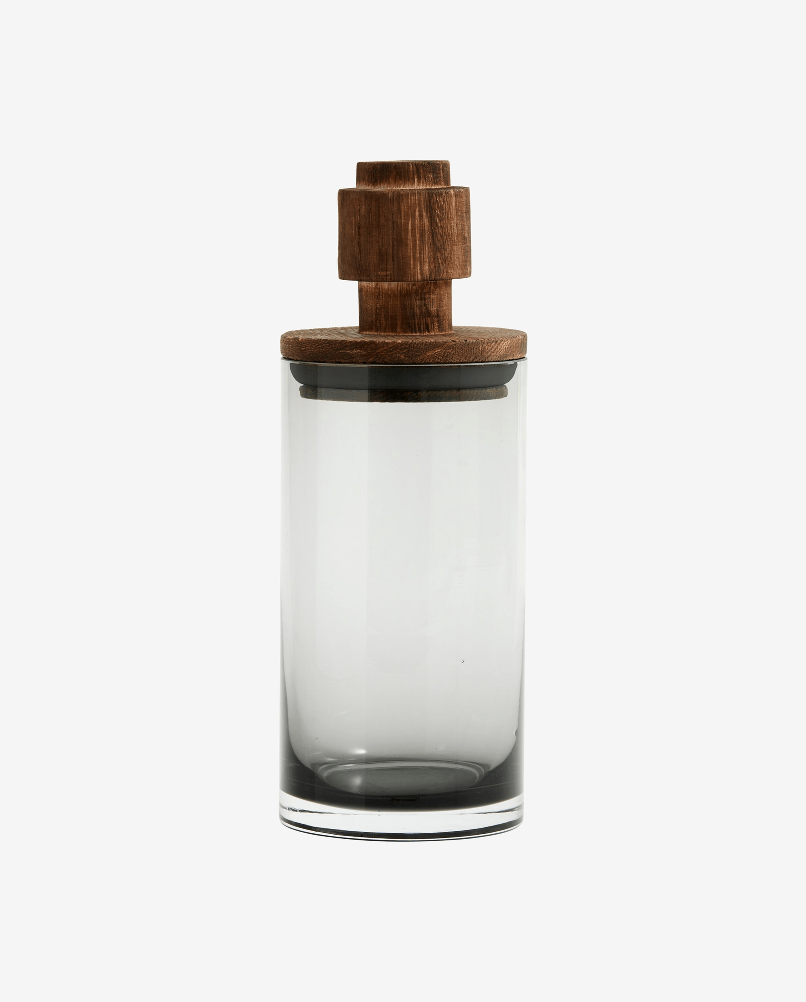 SALVIE Glasbehälter, L - Rauchglas