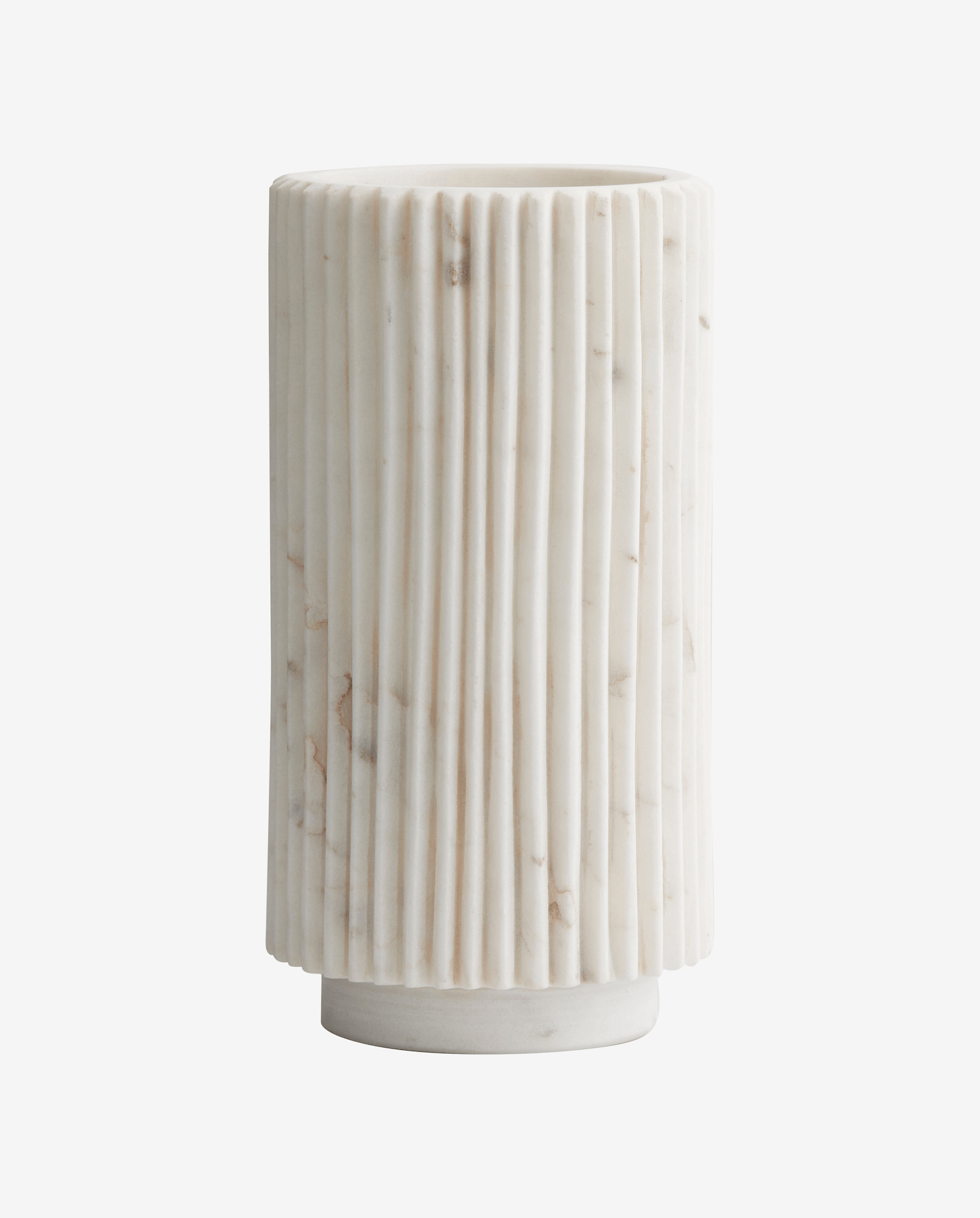 LOON Vase – weißer Marmor