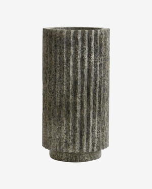 LOON vase - grøn marmor