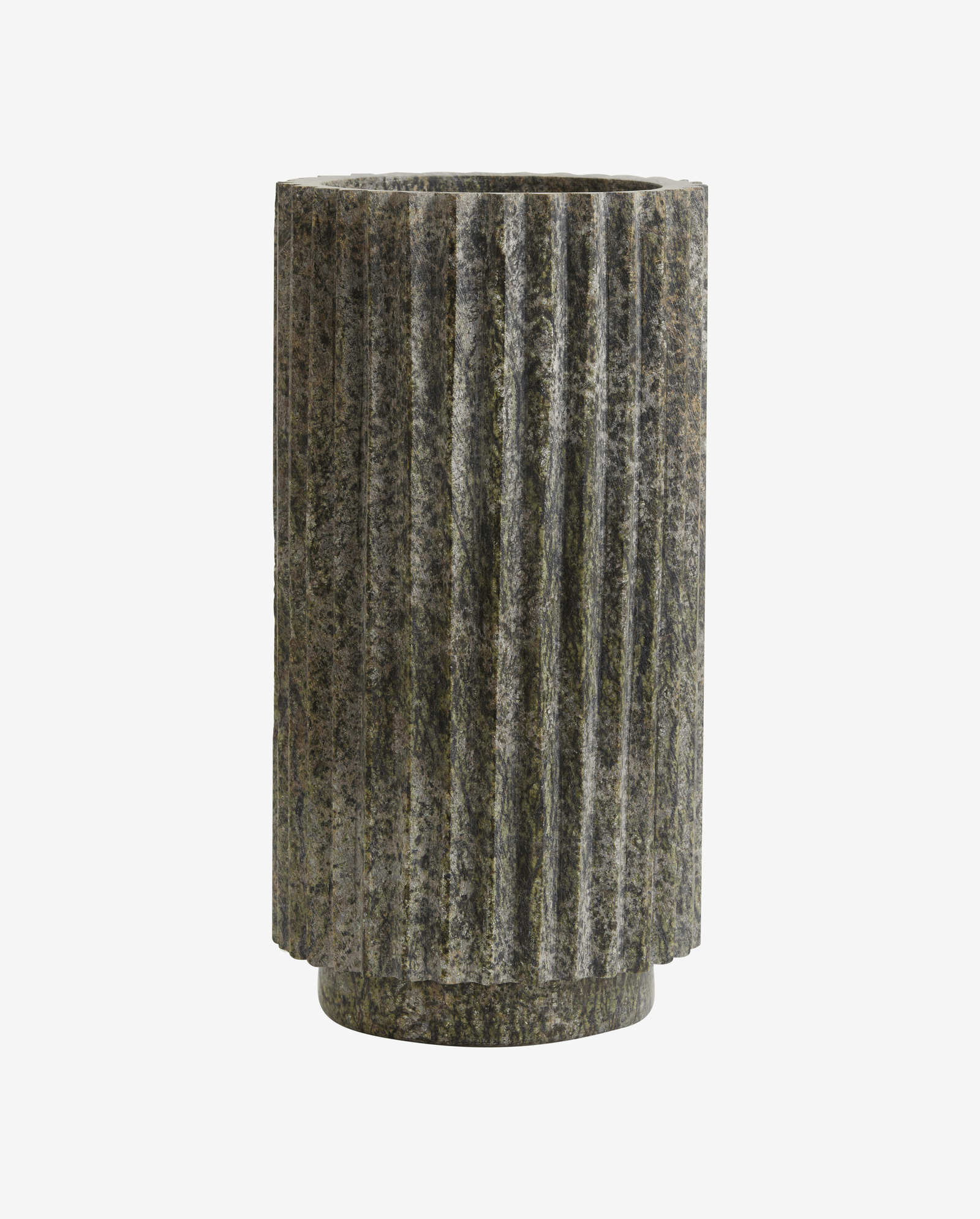 LOON Vase – grüner Marmor
