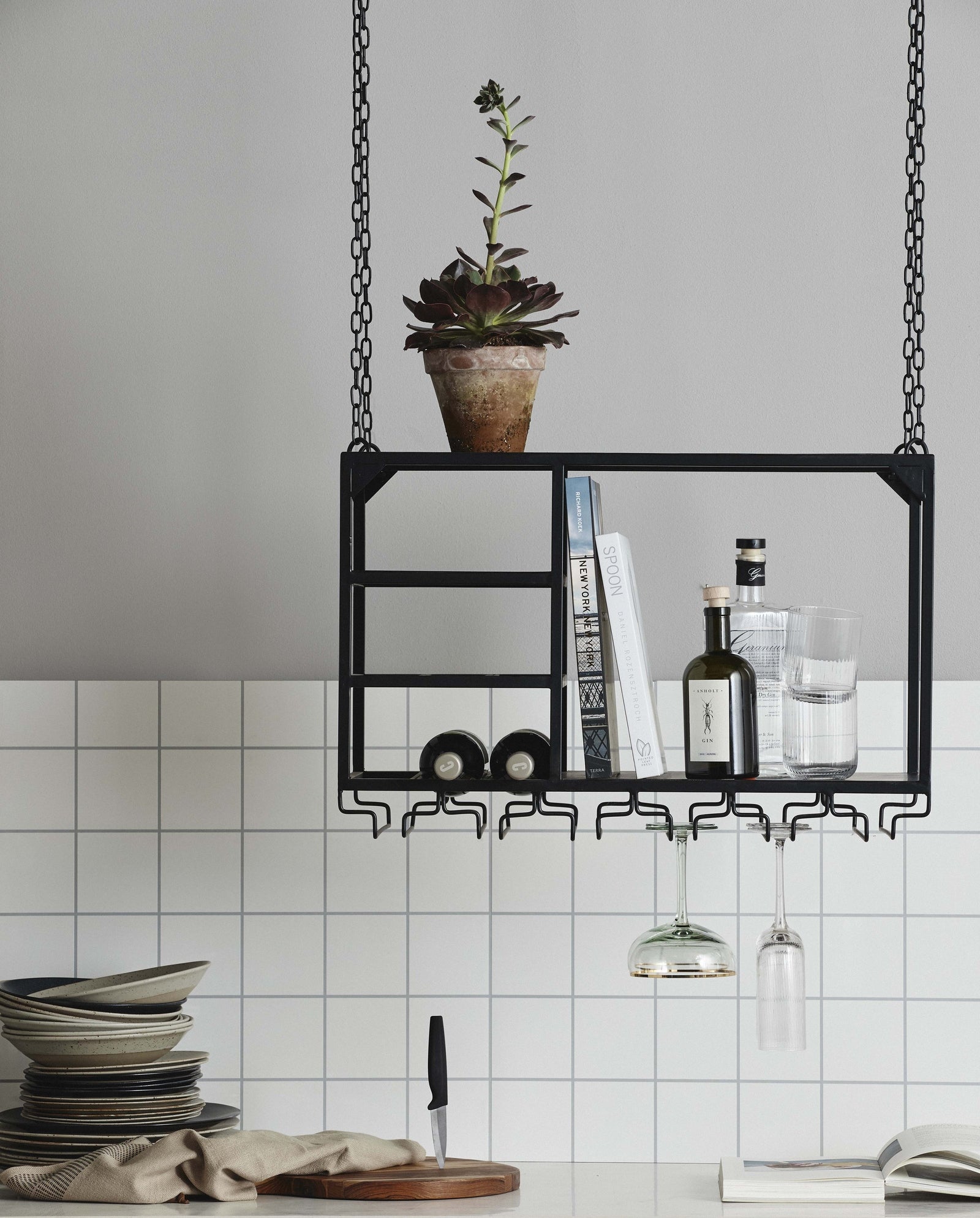 Étagère LOFT, S - noir