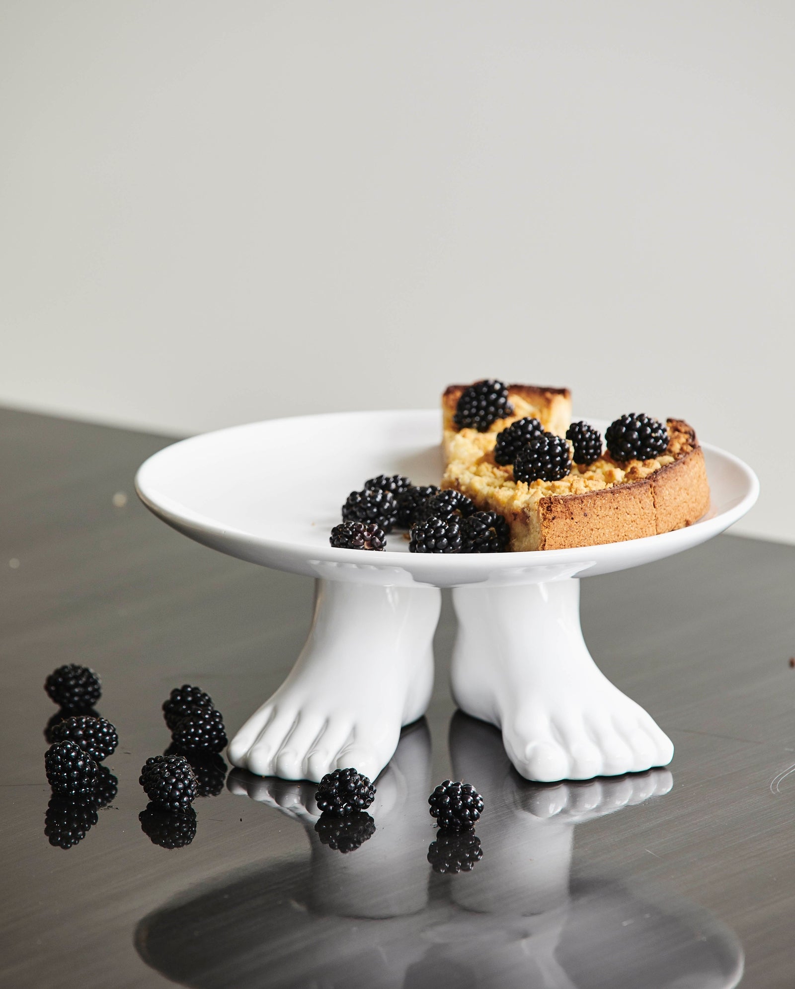 Présentoir à gâteaux CICELY - blanc